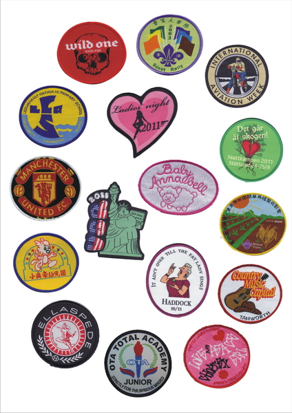 Woven logo patches   