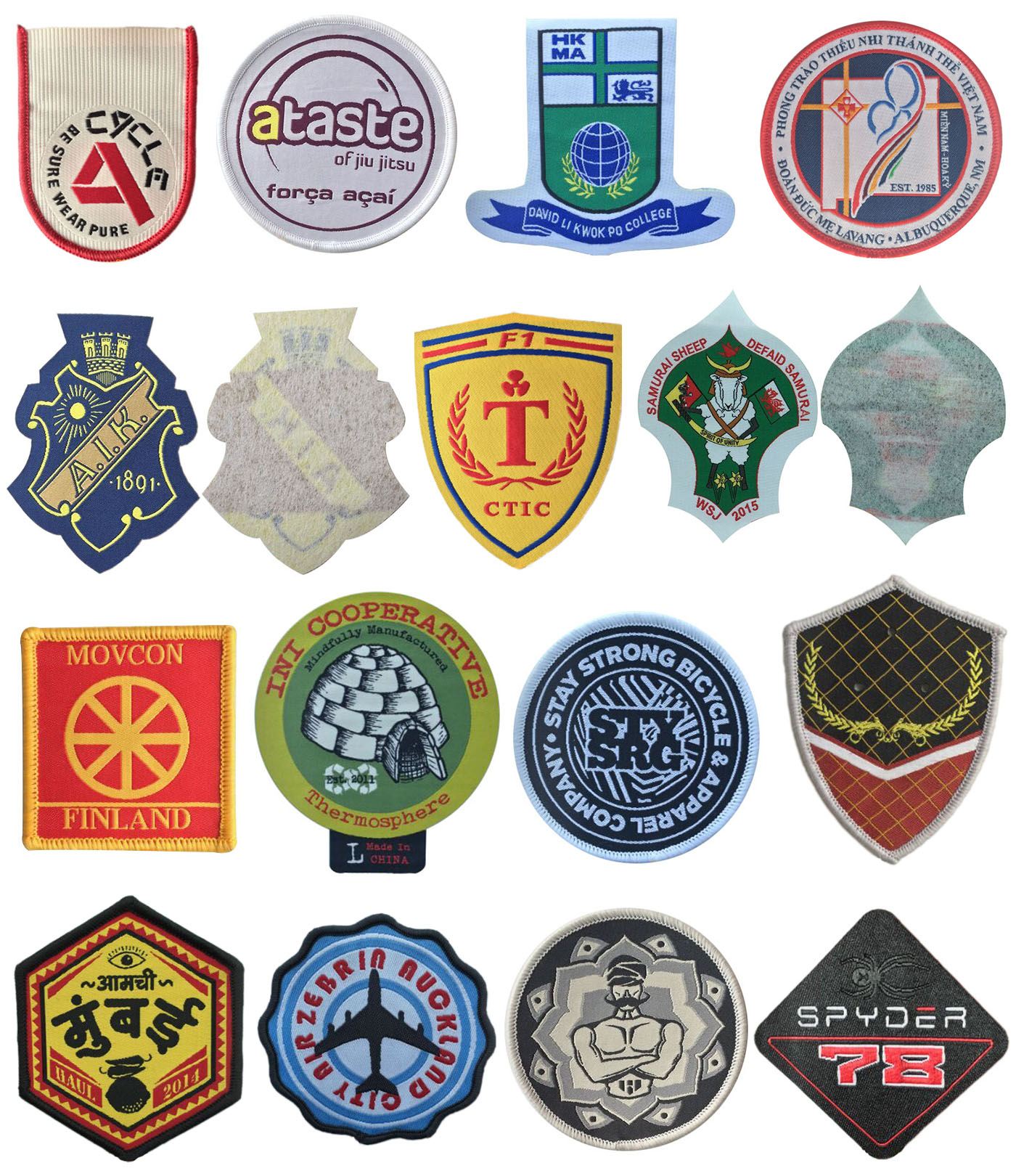 Woven logo patches 2