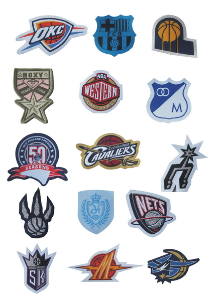 Woven sports patches 1