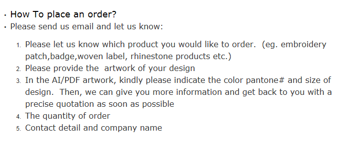 Embroidered patches advantages 