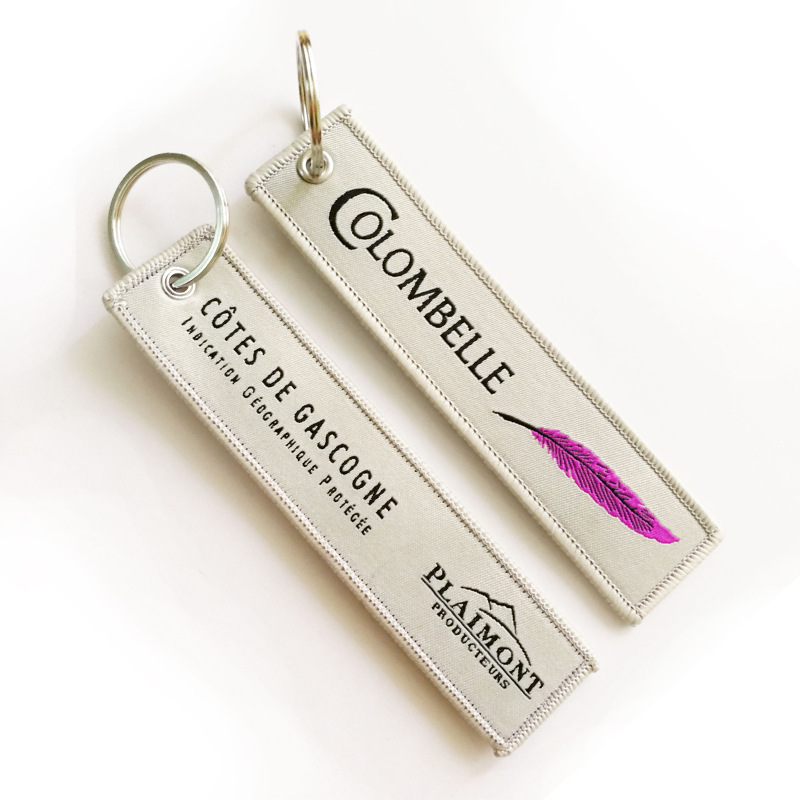 colombelle woven keychain  