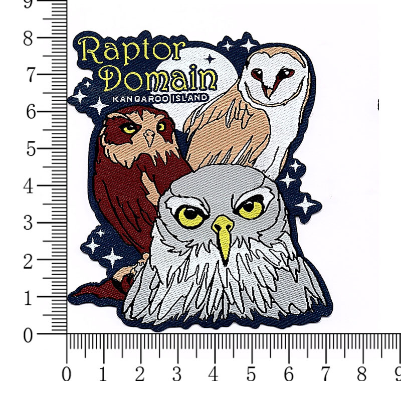 Raptor domain kangarod island woven patch 2