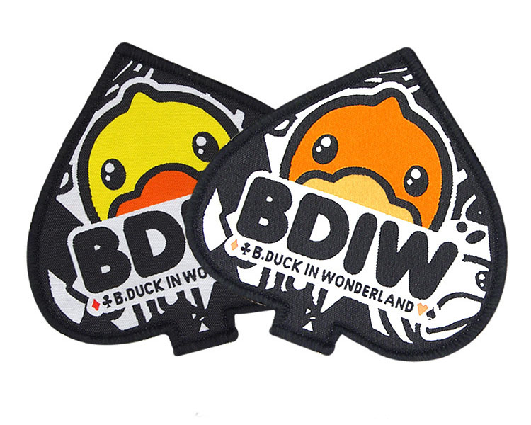 BDIW woven patch 