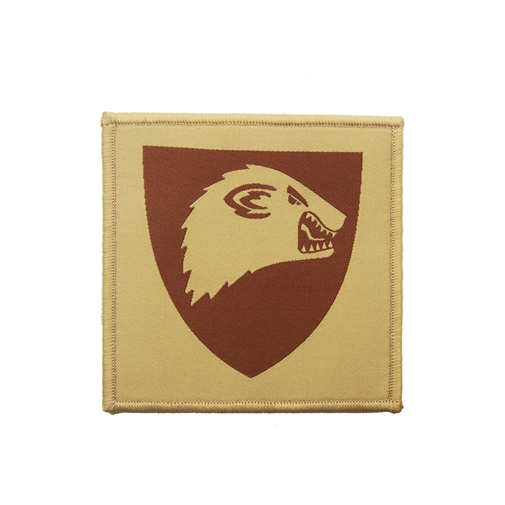  Lion woven patch 