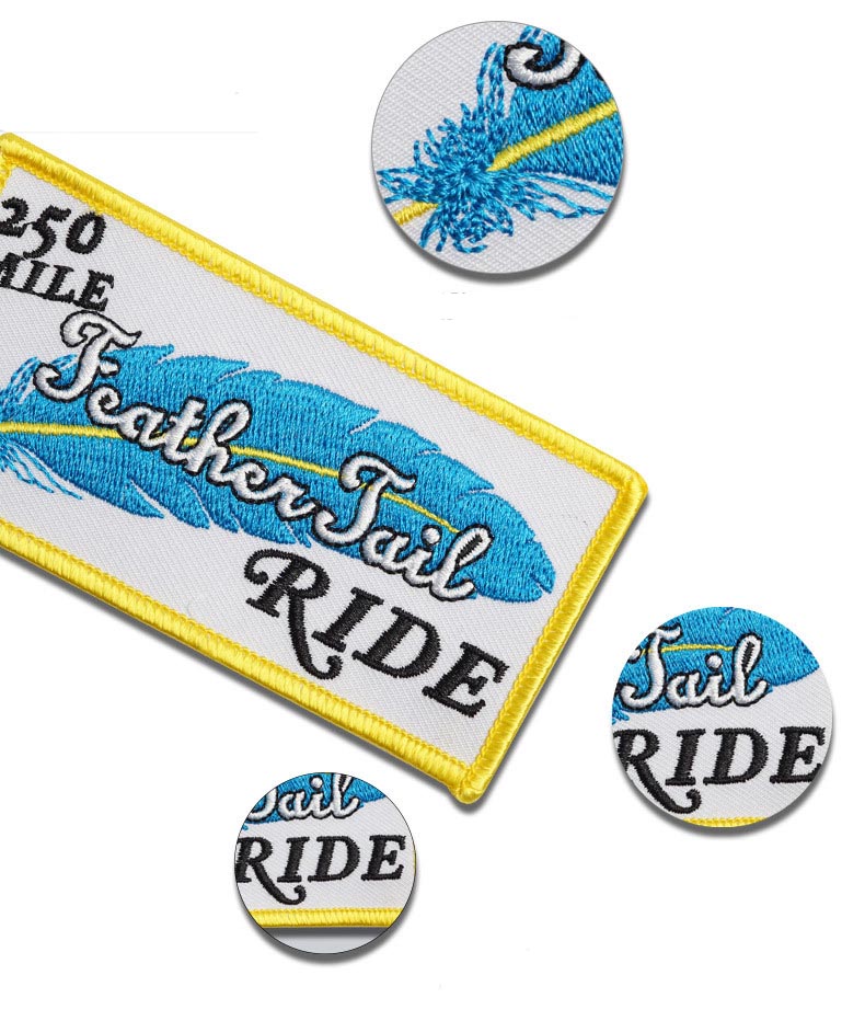 Feather jail ride patch 